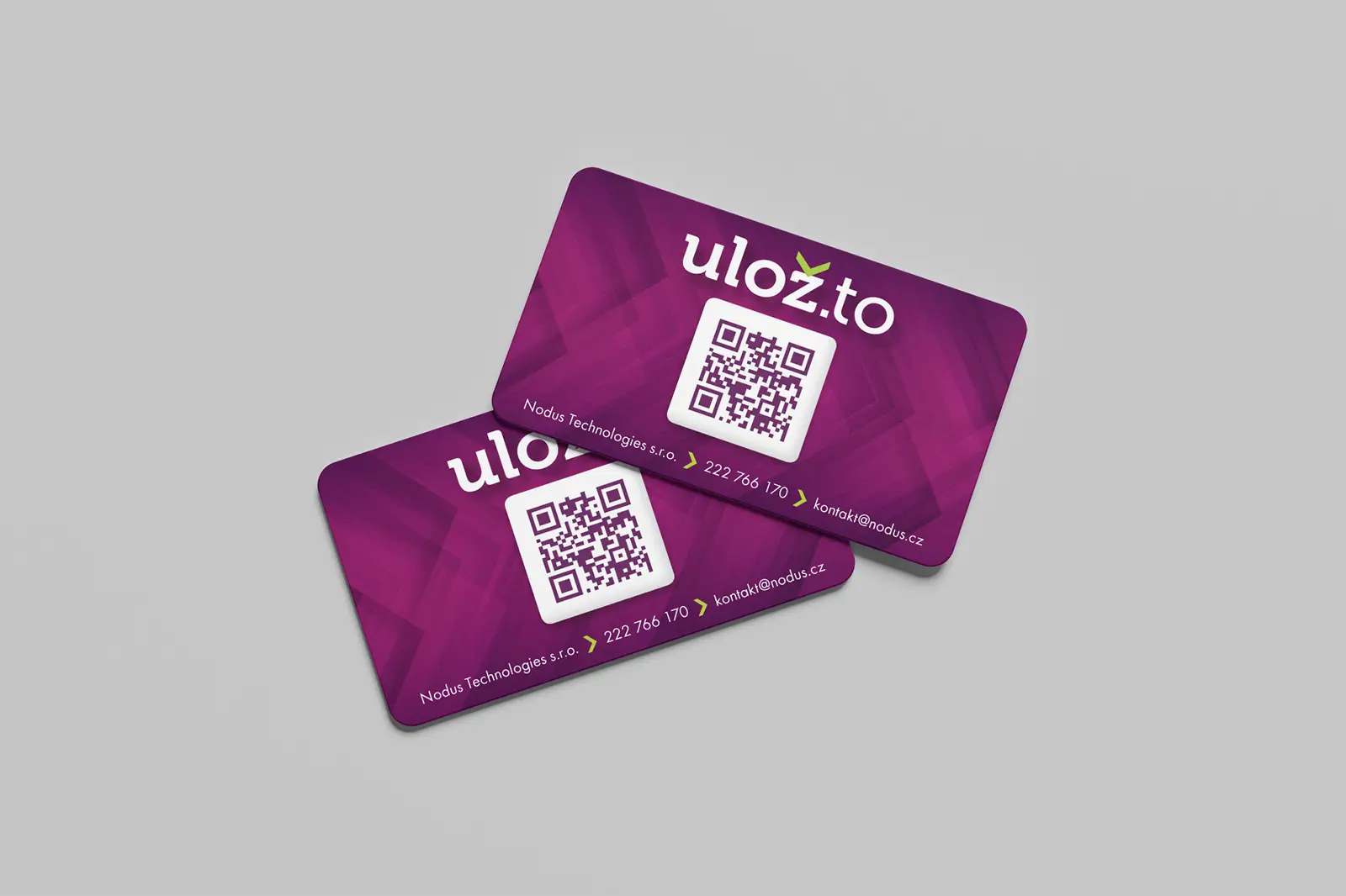 Ulozto vizitka a logo mockup